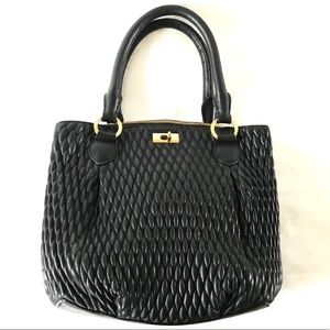 J Crew quilted leather Brompton handbag, excellent